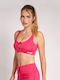 Guess Women's Sports Bra without Padding Fuchsia