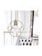 Megapap Lusita Hängelampe Gold mit Fassung E27 20x20x70cm.