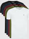 Men's Undershirts Short-sleeved Navy Blazer/White/Olive Night/Black/Port Royale 5Pack