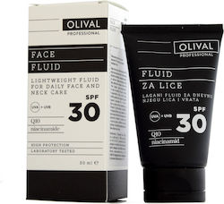 Olival Vegan Face Cream fără culoare Hidratantă Cremă Pentru Față cu SPF30 50ml