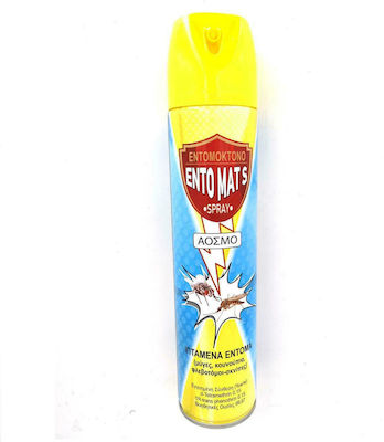 Summertiempo Ento Mat S Εντομοκτόνο Spray για Κουνούπια / Μύγες 300ml