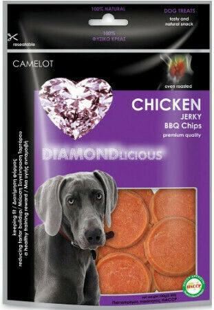 Pet Camelot Diamondlicious BBQ Λιχουδιές Σκύλου με Κοτόπουλο 100gr