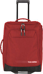 Travelite Kick Off Βαλίτσα Καμπίνας με ύψος 55cm σε Κόκκινο χρώμα