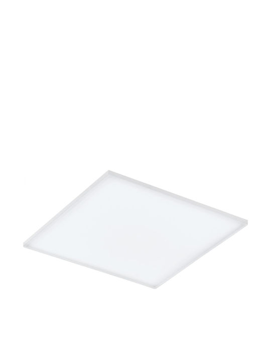 Eglo Turcona Square Recessed LED Panel 32.4W with Warm White Light 2700K 60x60cm
