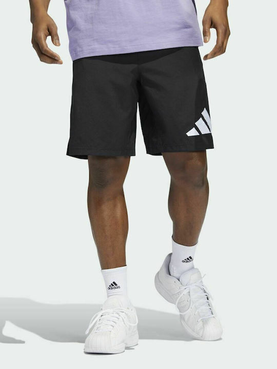 Adidas Αθλητική Ανδρική Βερμούδα Μαύρη