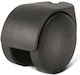 Caster for Office Chair Plastic Black