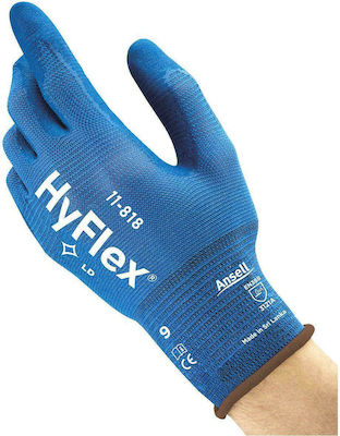 Ansell Safety Glofe Nitrile 0.7mm Blue