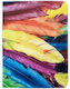 Flip Cover Piele artificială Colour Feather (Universal 9.7-10.1" - Universal 9.7-10.1")