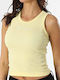 Champion Women's Cotton Blouse Sleeveless Yellow