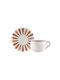Ionia Mideia Cup Coffee Porcelain White 110ml