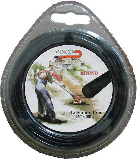 Visco Parts Round Brush Cutter Trimmer Line 1.65mm 15m 16515