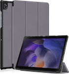 Tech-Protect Smartcase Flip Cover Piele artificială Gri (Galaxy Tab A8) TPSCPSAMA8G