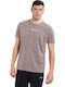 T-shirt Καφέ