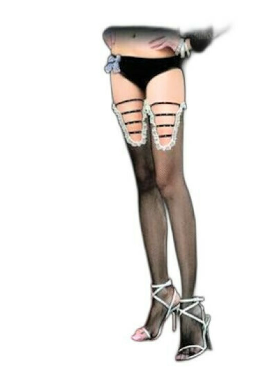 La Lolita Amsterdam Секси Черни Чорапи