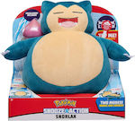 Jazwares Jucărie de Pluș Pokemon Snorlax cu sunet 25 cm pentru 3+ Ani