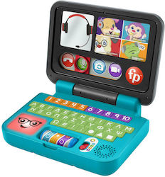 Fisher Price Бебешки лаптоп-таблет Λάπτοπ със звуци за 6++ Месеца