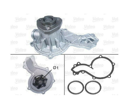 Valeo Αντλία Νερού Αυτοκινήτου για Audi 80 B4 Sedan 1.6