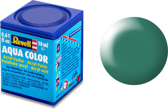 Revell Aqua Color Χρώμα Μοντελισμού Patina Green Silk 18ml