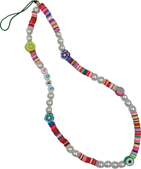 Ds Crystal Curea de încheietura mâinii pentru Telefoane Mobile Colorful Pearl RT-K210064A
