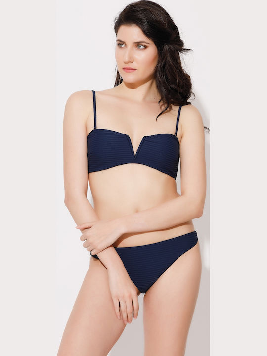 Thoe Bikini Slip Navy Blue