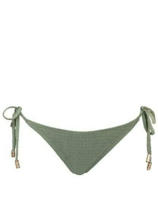 Pretty Me Medeia Bikini Slip with Ties Khaki