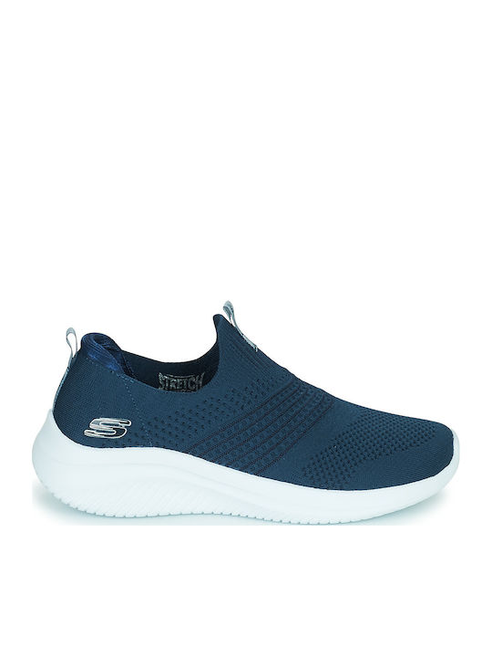 Skechers Ultra Flex 3.0 Women's Slip-Ons Navy Blue