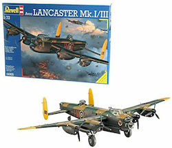 Revell Planes Series Avro Lancaster Mk.I/III Modeling Figure Airplane 257 Pieces in Scale 1:72 29.5x42.8cm.