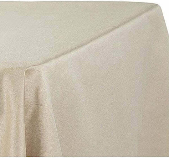 Sunshine Καρέ Τραπεζομάντηλο Αλέκιαστο Champagne 150x150εκ.