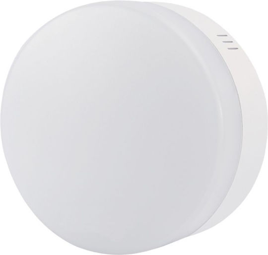 Elvhx Deckenleuchte 12cm Weiß mit Integrierter LED