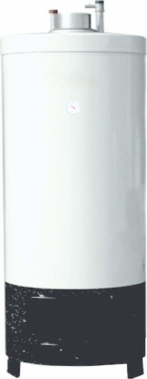 ILIOsak Ξύλου - Ρεύματος Θερμοσίφωνας 80lt Glass Δαπέδου 4kW