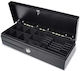 TE Tameiaki Express TE-502 Cash Drawer Flip Top with 8 Coin Slots and 7 Slots for Bills 46x17x10cm