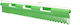 Viosarp Clothespins made of Plastic 40cm 2pcs Green