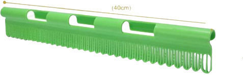 Viosarp Clothespins made of Plastic 40cm 2pcs Green