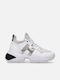 Interaction Women's Chunky Sneakers White