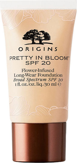 Origins Pretty In Bloom SPF20 Liquid Make Up 110 Very Light Neutral 30ml