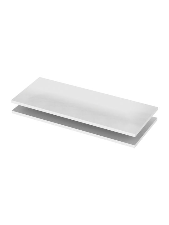 Polihome Celeste Ράφι Ντουλάπας από Μοριοσανίδα 65x32x32cm 161586549 2τμχ