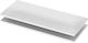 Polihome Celeste Rectangular Wardrobe Shelf made of Particleboard in White Color 65x32x32cm 161586549 2pcs