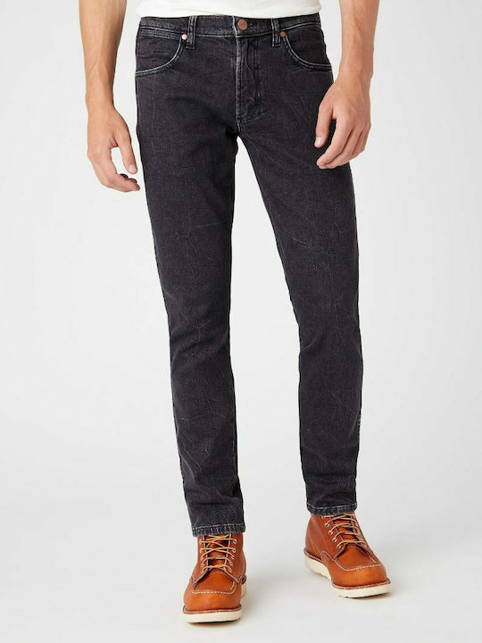 Wrangler Larston Men's Elastic Slim Fit Jeans B...