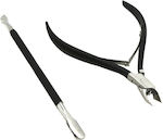MA-1023 Double Cuticle Nipper with Plastic Handle
