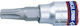 King Tony Καρυδάκι με Μύτη Torx και Καρέ Υποδοχής 1/4'' Μέγεθος T15
