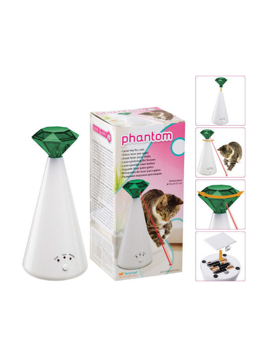 Ferplast Phantom Automatic Cat Toy Laser 10x21cm