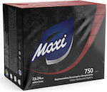 Maxi Luxury Napkin 1-Ply Red 24x23cm 750pcs