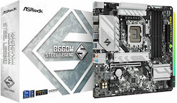 ASRock B660M Steel Legend Motherboard Micro ATX with Intel 1700 Socket