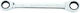 King Tony Dublu Cheie poligon Drept cu mecanism de blocare Dimensiune 10x11mm