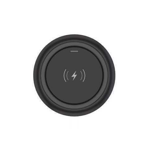 Devia Ασύρματος Φορτιστής (Qi Pad) 15W Μαύρος (Allen Series)
