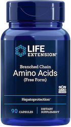 Life Extension Branched Chain Amino Acids 90 Κάψουλες Life Extension Branched Chain Amino Acids 90 Κάψουλες
