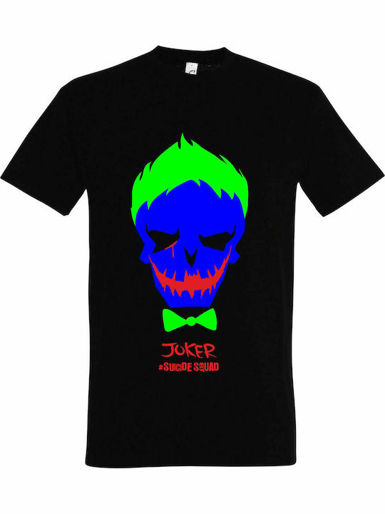 T-shirt Unisex " Joker , Suicide Squad ", Black