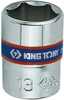 King Tony Καρυδάκι Εξάγωνο με Καρέ Υποδοχής 1/4" Διάμετρος 10mm