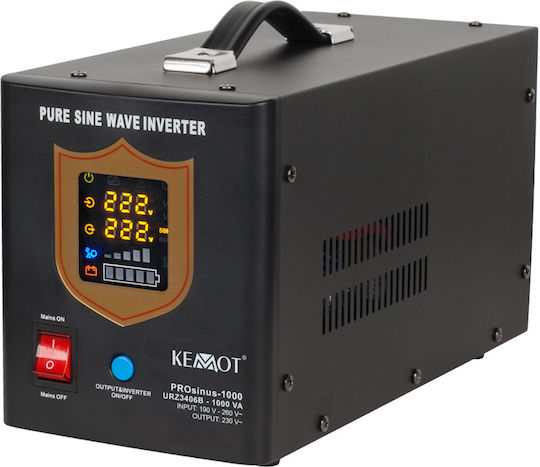 Kemot PROsinus Reine Sinuswelle Wechselrichter Nennleistung 700W mit Nenn-Eingangsspannung 12V