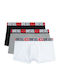 Damien Men's Boxers White / Grey / Black 3Pack